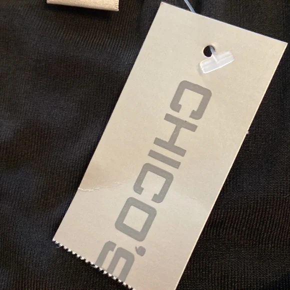 CHICO Maxi Skirt size 2 brand new with tag color black length 35” waist 30” - Picture 7 of 12